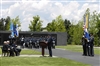 Air Force Chief of Staff Gen. T. Michael Moseley addresses the audience during a farewell ceremony for Air Force Secretary Michael W. Wynne at the U.S. Air Force Memorial in Arlington, Va., June 20, 2008.