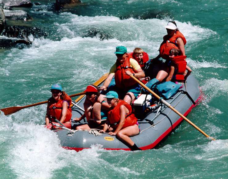  Rafting on Middle Fork of the Flathead