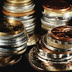 Stacked Coins - copyright ©