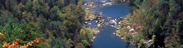 East Rim Overlook with fall colors