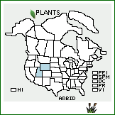 Distribution of Artemisia biennis Willd. var. diffusa Dorn. . 