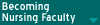 Becoming faculty