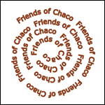 Spiral image of the Firends of Chaco logo