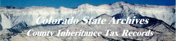 County Inheritance Tax Banner