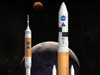 A concept image shows NASA's next-generation launch vehicle systems standing side-by-side.