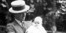 Harry Truman holding daughter Margaret, summer 1924. Credit: Truman Library.
