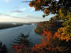 View of Mississippi River from Fire Point
