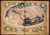 World Map, in Germanus, 1482