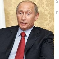 Russian Prime Minister Vladimir Putin 