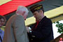 Photo: May 29, 2006 - Congressman Kirk honored WWII Veterans Richard L. Idstein of Buffalo Grove with a long overdue bronze star and William R. Glynn of Glenview with a long overdue Air Service Medal during a special Memorial Day Ceremony in Arlington Heights.