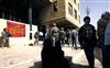 U.S. Army soldiers inspect an Iraqi government identification card facility in Baghdad, Iraq, March 16, 2008. The soldiers are assigned to the 10th Mountain Division's 5th Battalion, 25th Field Artillery Regiment.