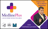 Small image of a MedlinePlus business card featuring Don Francisco