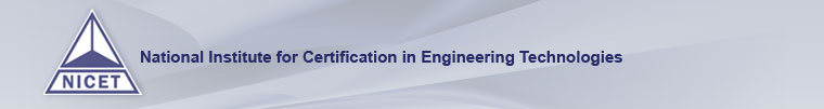 National Institute for Certification in Engineering Technologies 