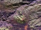 Space radar image of Galeras Volcano, Colombia