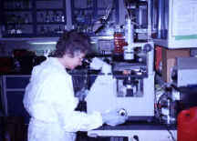 Lab worker