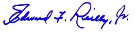 signature of Edward F. Reilly, Jr.