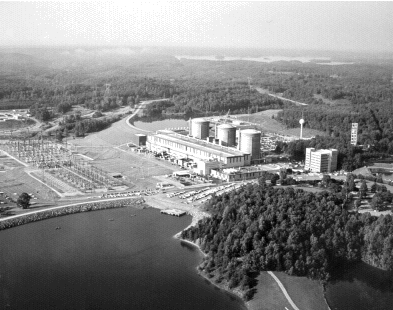 Oconee Nuclear Station (aerial photo)
