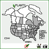 Distribution of Xanthium spinosum L.. . Image Available. 