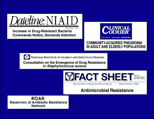 Headlines about antimicrobial resistance
