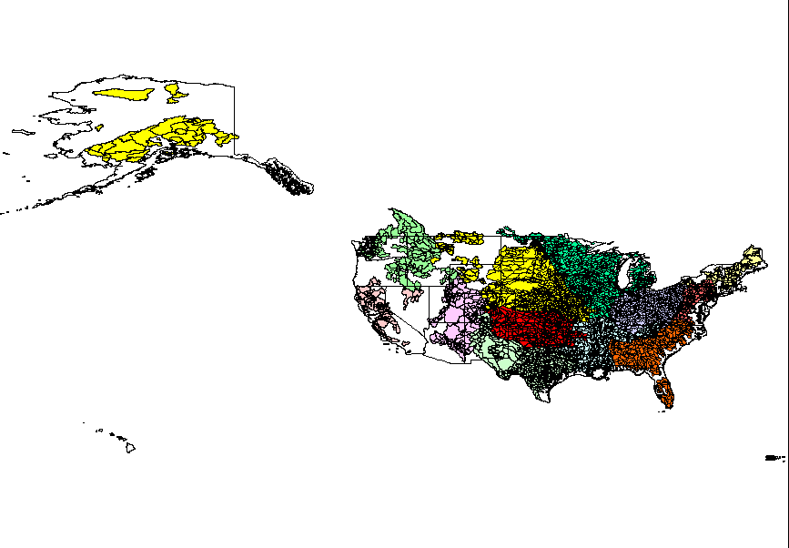 National Image of Basins in US