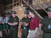 Rogers with Border Patrol Agents during his visit to the Southwest Border with the House Homeland Security Committee