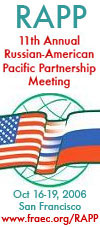 RAPP. The 11th Annual Russian-American Partnership Meeting. Click here to go to www.fraec.org/RAPP