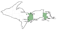 Small location map of the Hiawatha.