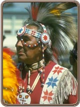 Man wearing traditional garb