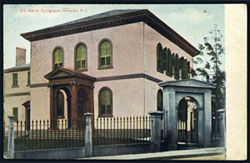 exterior of a synagogue