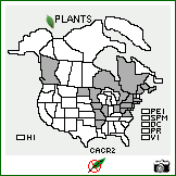 Distribution of Carduus crispus L.. . Image Available. 