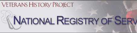 National Registry of Service (Veterans History Project)