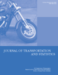Journal of Transportation and Statistics - Volume 7, Number 2/3