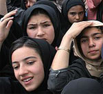 Faces of Iranian women