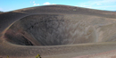 picture of caldera inside cinder cone