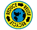 Reduce, reuse, recycle icon