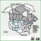 Distribution of Rhinanthus minor L. ssp. minor. . Image Available. 