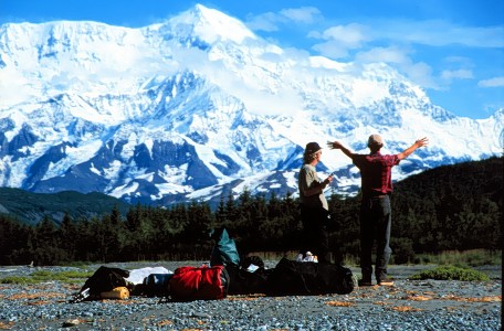 Hikers at Wrangell-St. Elias National Park, NPS Photo