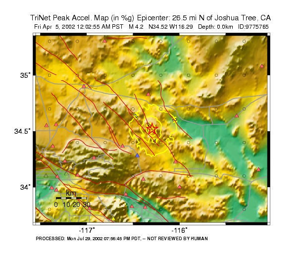 Peak Ground Acceleration Image