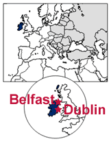 Ireland/Northern Irelend (UK) Map