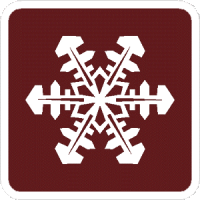 Winter SNO*Parks Recreation Symbol