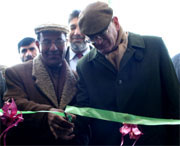 Ambassador Neumann at the inauguration Ceremony of Shah Shahee Shrine.