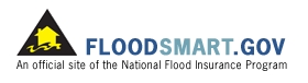 FloodSmart.gov logo and link