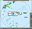 Radar Image for Puerto Rico and U.S. Virgin Islands