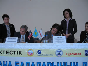 On March 14, USAID and ExxonMobil signed a Memorandum of Understanding to launch a new GDA health project in Kazakhstan