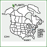 Distribution of Rubus densissimus H.A. Davis & T. Davis. . 