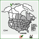 Distribution of Cannabis sativa L. ssp. sativa var. sativa. . 