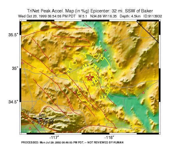 Peak Ground Acceleration Image