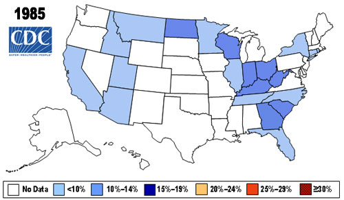 Obesity map. For data, see PowerPoint or PDF linked above.