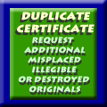 Duplicate Certificate Request