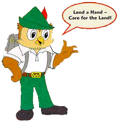 Woodsy Say's Lend a Hand - Care for the Land!